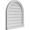 Ekena Millwork Round Top Surface Mount PVC Gable Vent w/ 2"W x 2"P Brickmould Sill Frame, 24"W x 26"H GVPRT24X2603SN - alternate 4